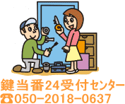 アパート鍵紛失　鍵開け　鍵交換